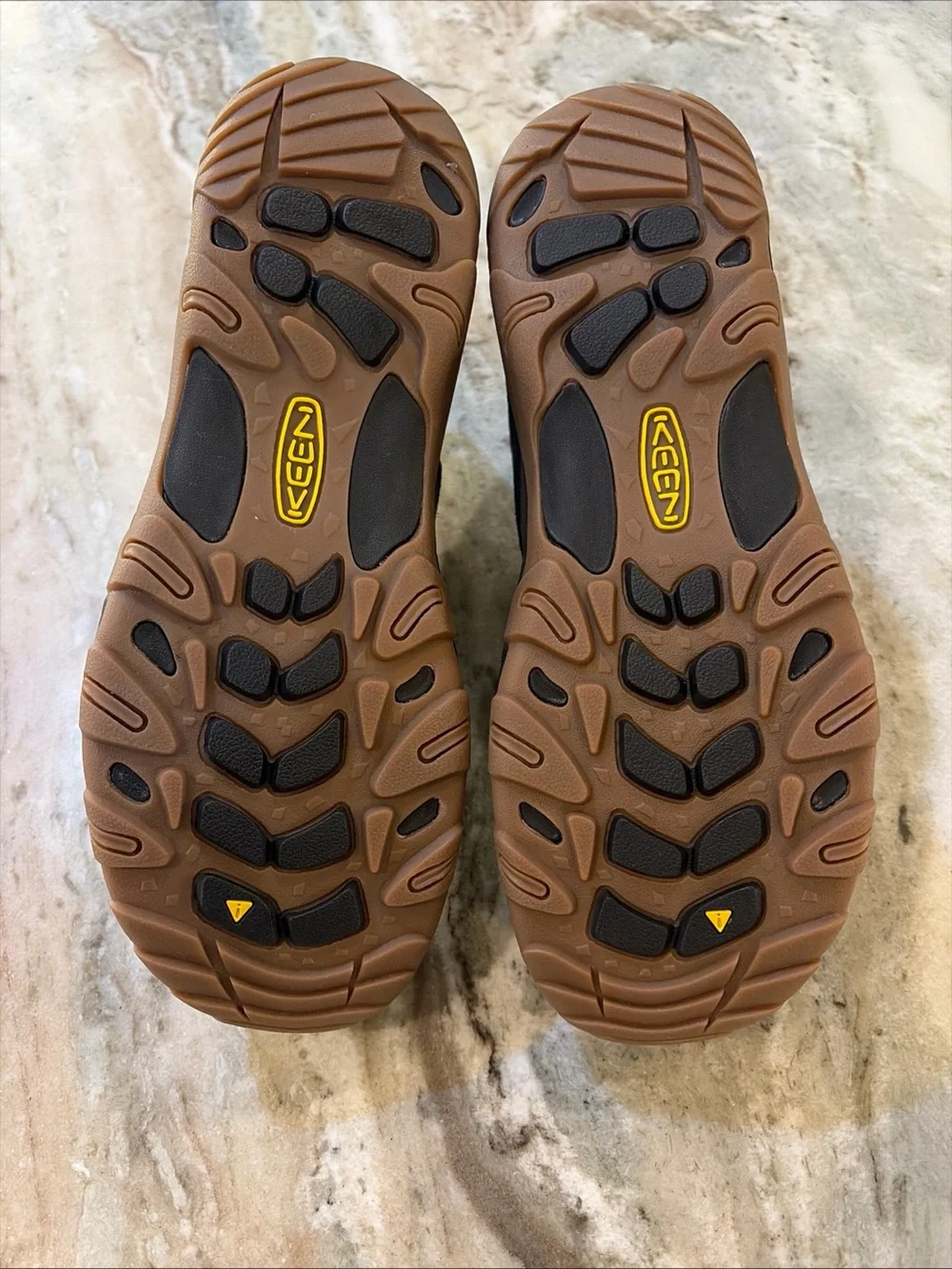 Keen Men's Brown and Orange Mid-Height Hiking Boots SZ 11.5US. NWOT